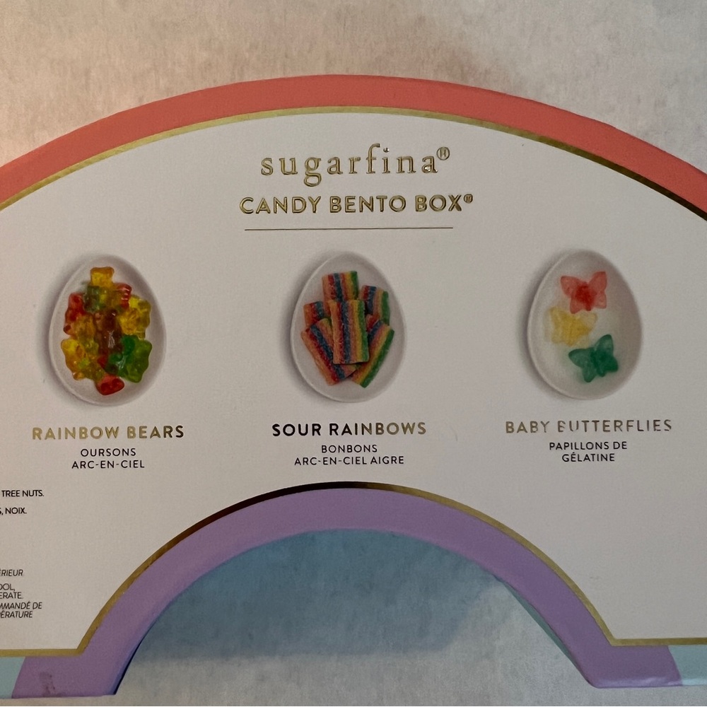 SUGARFINA Lot of 3 Empty Rainbow Bento Boxes - Picture 6 of 9